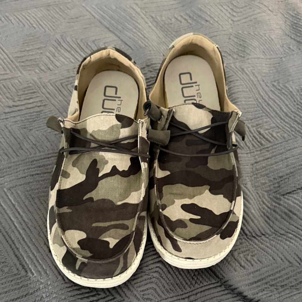 Hey Dude women Camouflage Moccasins